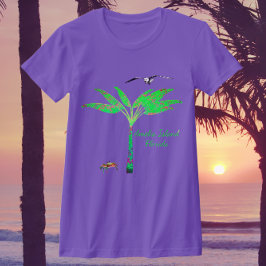 Amelia Island Florida Paradise Kusten t-shirt
