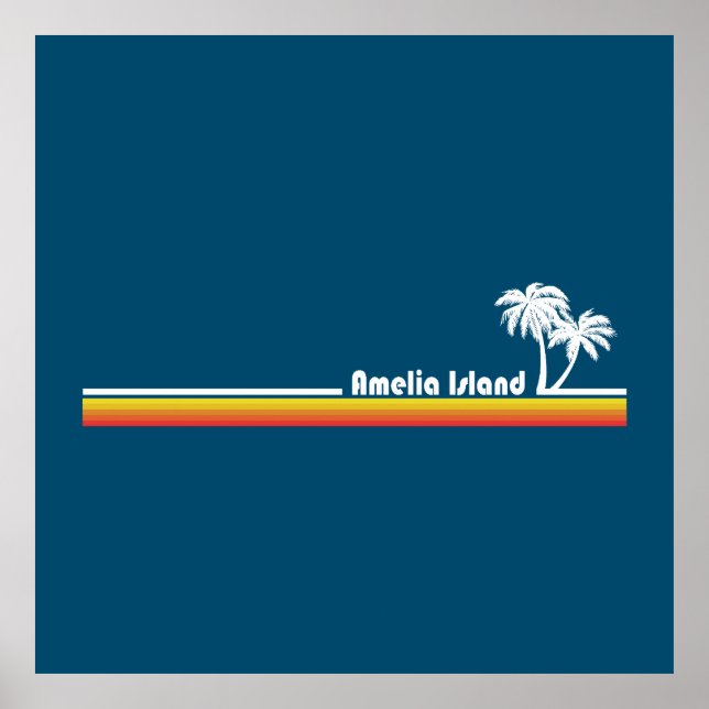 Amelia Island Florida Poster (Framsidan)