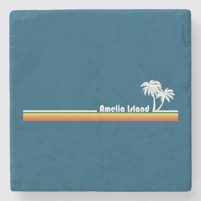 Amelia Island Florida Stenunderlägg (Framsidan)