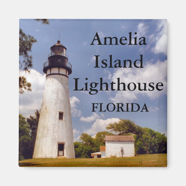 Amelia Island fyr, Florida Magnet (Framsidan)