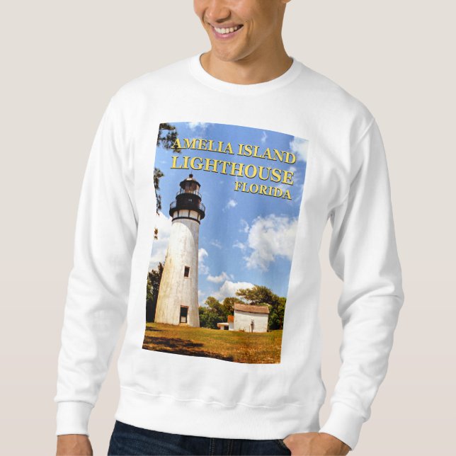 Amelia Island fyr, Florida Sweatshirt (Framsida)