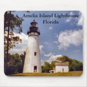 Amelia Island Lighthouse, Florida Mousepad Musmatta