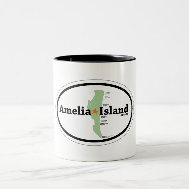 Amelia Island. Två-Tonad Mugg (Center)