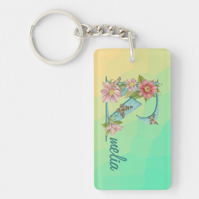 Amelia namn Nyckelring (Framsidan)