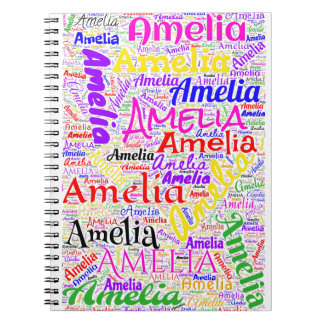 Amelia Notebook Journal Anteckningsbok