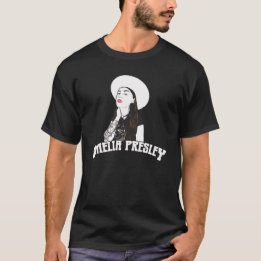 Amelia Presley Tecknad Manar T Shirt