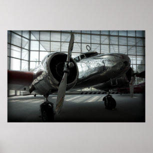 AMELIAS LOCKHEED ELECTRA 1937 POSTER