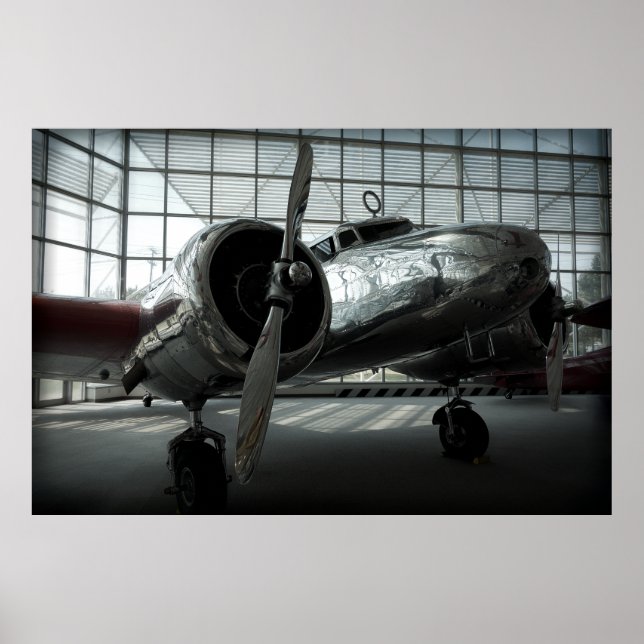 AMELIAS LOCKHEED ELECTRA 1937 POSTER (Framsidan)