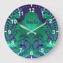 AMELIE ~ WOW! Fractal Mönster Grönt och Lila ~