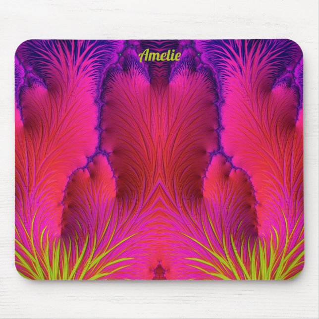 AMELIE ~ Zany Shades Lila Red Rosa Gult Musmatta (Framsidan)