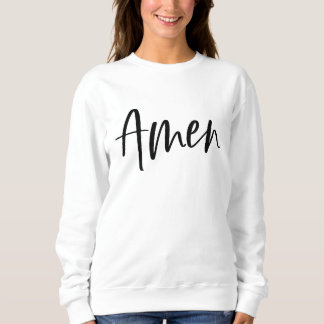 Amen Andlig Dam Comfy Soft Sweatshirt T Shirt