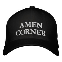 AMEN CORNER BASEBALLKEPS BRODERAD KEPS