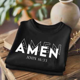 Amen för manar och Women Christian T-Shirt