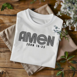 Amen för manar och Women Christian T-Shirt