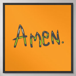 Amen må så vara poster