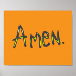 Amen Så Må Det Vara Poster
