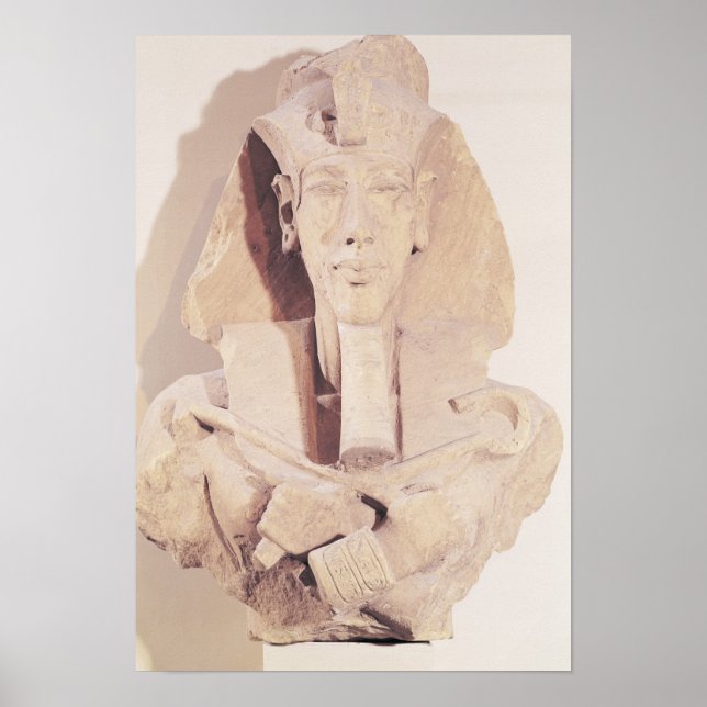 Amenophis IV:s kraftprov i Amun Poster (Framsidan)