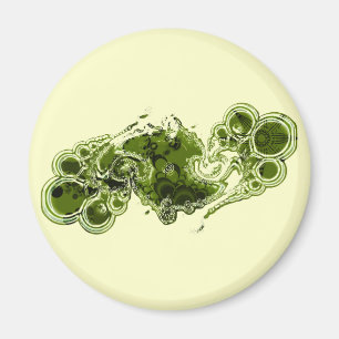 Ameobous kött magnet