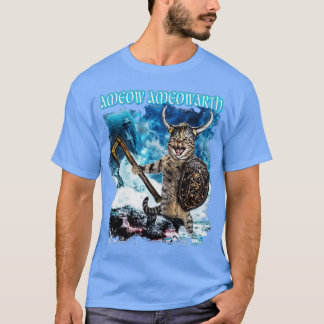 Ameow Ameowarth Metall Cats Tribute T Shirt