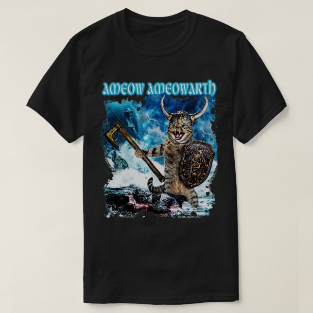 Ameow ameowarth t shirt (Design framsida)
