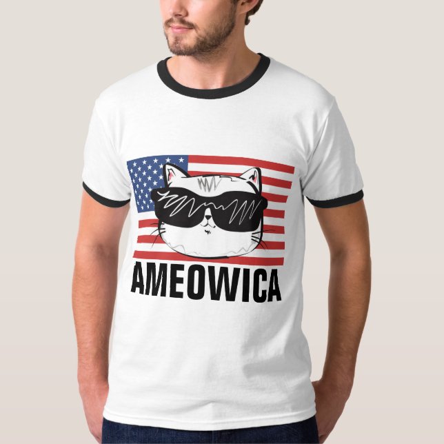 AMEOWICA CAT T-SHIRTS (Framsida)
