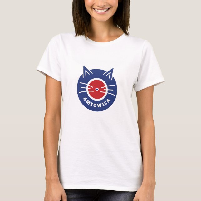 Ameowica T Shirt (Framsida)