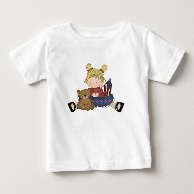 Amerciana Beauty 1 Tee Shirt (Framsida)