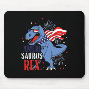 Ameri Saurus Rex 4:e Juli Dinosaurieoberoende Musmatta