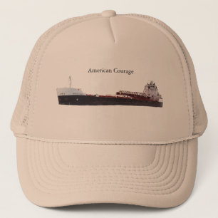 Ameriansk truckerkeps för kurage