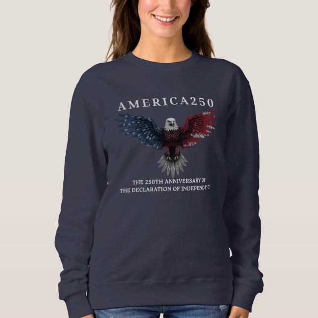 AMERICA250 Independence Day July 4th 2026  T Shirt (Framsida)