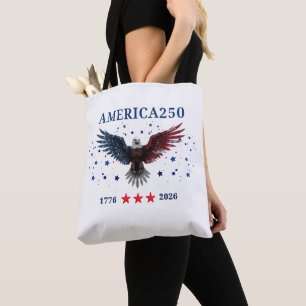 AMERICA250 Självständighetsdag 1776 - 2026 Tygkasse