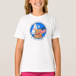 America 250 Annapolis Edition Girls Short Sleeve T Shirt