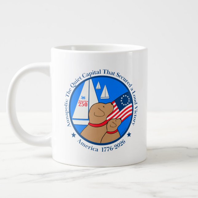 America 250 Annapolis Limited Edition Jumbo Mugg (Vänster)