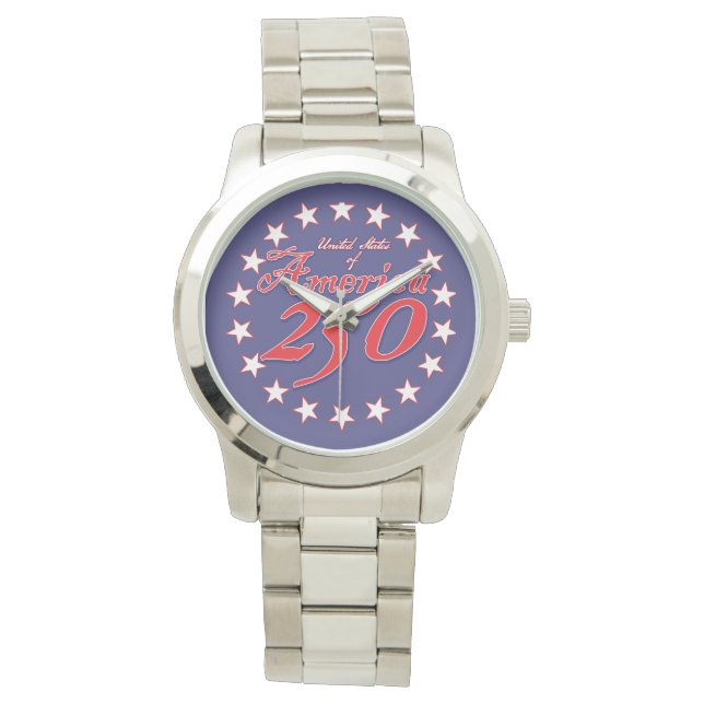 America 250 armbandsur (Framsida)