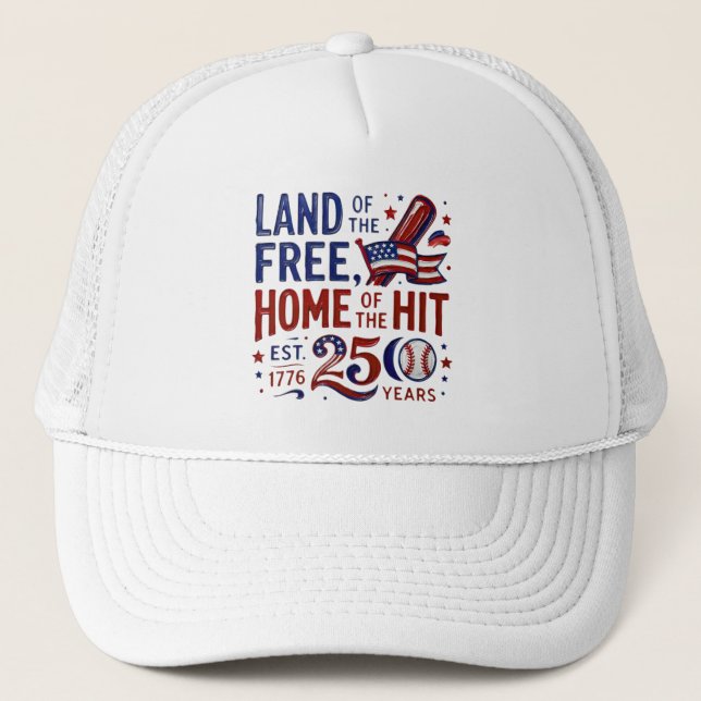 America 250 Baseboll | 4 juli 2026 Keps (Framsida)