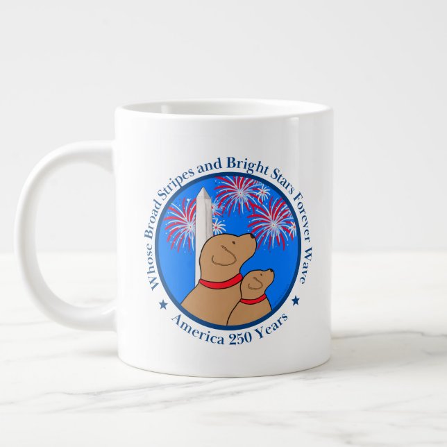 America 250 DC Edition DC Jumbo Mugg (Vänster)