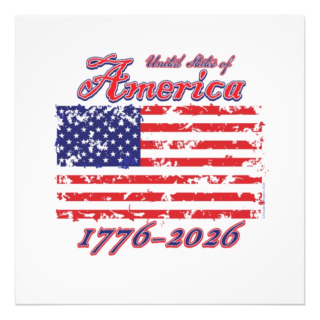 America 250 fototryck (Framsidan)