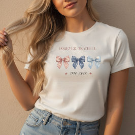 America 250 Grateful Bow T Shirt
