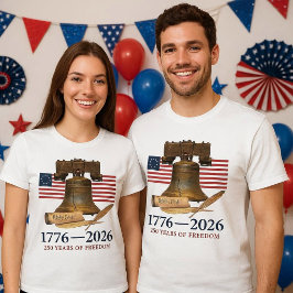 America 250 Liberty Bell Unisex T Shirt