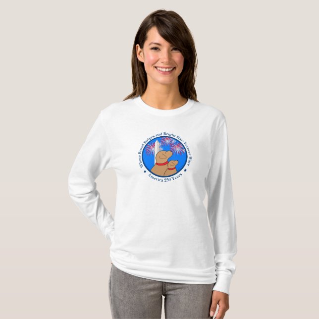 America 250 Limited Edition DC Damtröja T Shirt (Hel framsida)