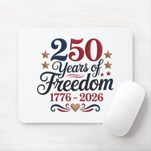 America 250  musmatta (Med mus)