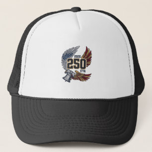 America 250 Örnvingar 2026 Patriotisk Design_1 Keps