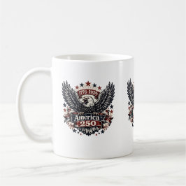 America 250 Patriotisk Vitörn 1776-2026 Mugg