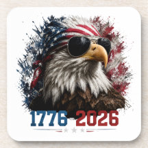 America 250 Patriotiska Örnflagga 1776–2026