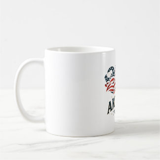 America 250 Patriotiska stjärnor och ränder Kaffemugg