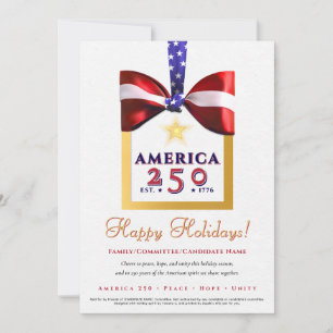 America 250 Röda valkampanj 2026 Kalender Julkort
