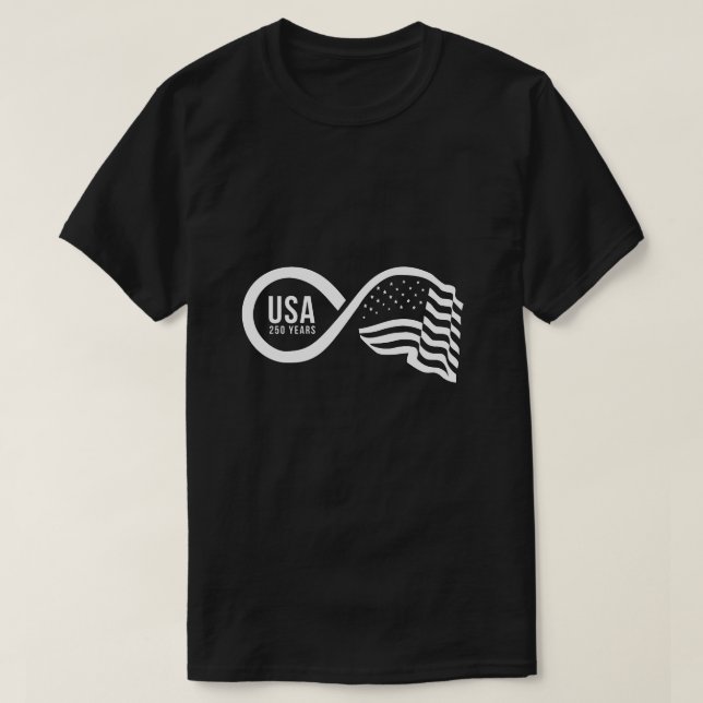 America 250 t shirt (Design framsida)