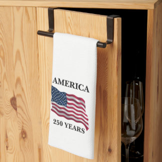 America 250 Years Flag Kökshandduk