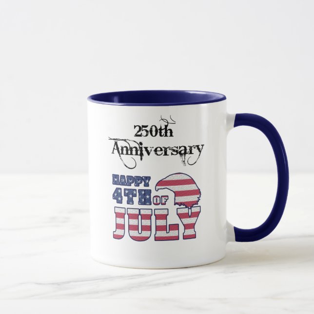  America 250th Birthday Anniversary Mugg (Höger)