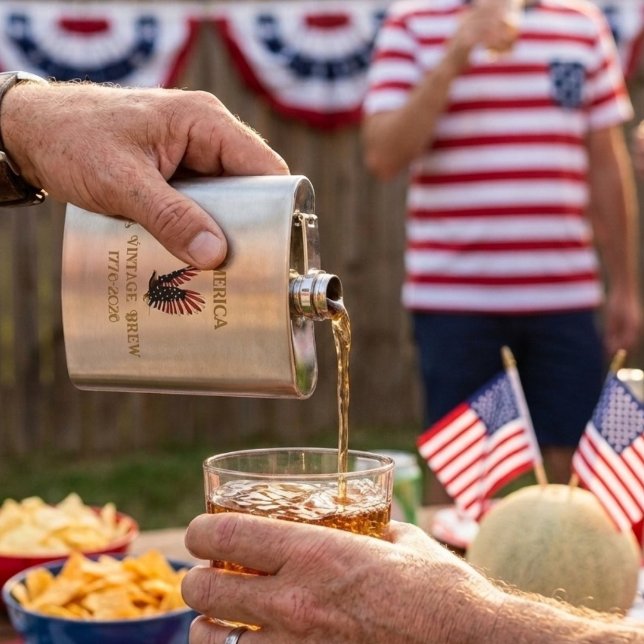 America a Vintage Brew Eagle 1775 - 2026  Fickplunta (Skapare uppladdad)